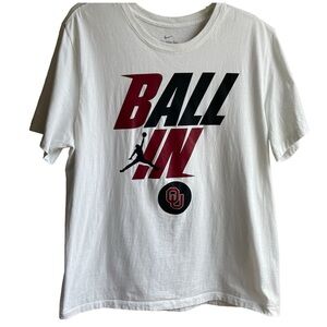 Nike OU Men’s Basketball Jumpman T Shirt XL